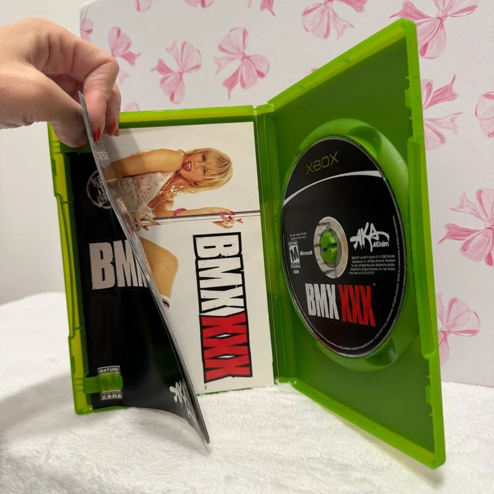 BMX XXX Video Game‎ for Original Xbox Disc Manual Case Complete